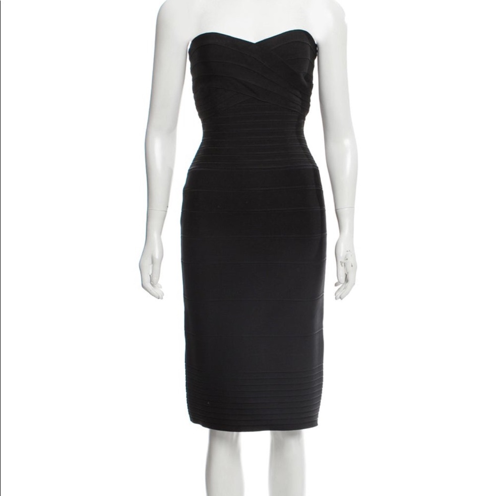 HERVE LEGER NAZIK bandage dress - Picture 1 of 4